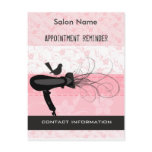 Beauty Salon Appointment Reminder Post Cards