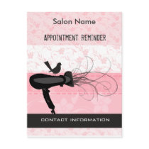 Beauty Salon Appointment Reminder Post Cards
