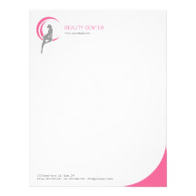 Beauty Salon / Cosmetologist letterhead