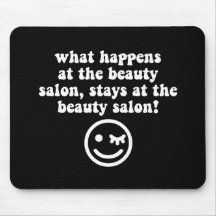 Beauty salon mousepads