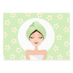 Beauty salon or spa business card
