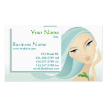Beauty Salon Spa business card