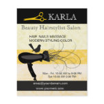 Beauty Salon & Spa Hairstylist Flyer