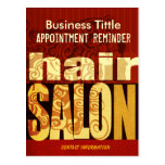 Beauty Salons & Spa Hairstylist Urban Modern Postcard