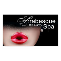 Beauty Spa Arabesque Makeup Artist business cards