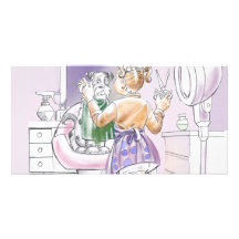 BEAUTYSALOON CARTES DE VŒUX AVEC PHOTO