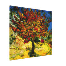 Beaux-arts du mûrier de Van Gogh (F637) Impressions Sur Toile