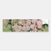 Beaux-arts roses des roses de Van Gogh (F682) Autocollant Pour Voiture