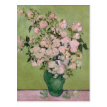 Beaux-arts roses des roses de Van Gogh (F682) Carte Postale