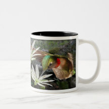 Beaux colibris Throated rouges Mugs À Café