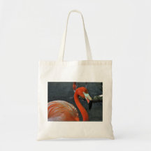 Beaux sacs fourre-tout à toile de flamant