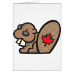 Beaver Canada Greeting Card