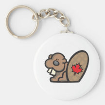 Beaver Canada Keychains