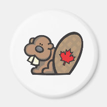 Beaver Canada Magnet