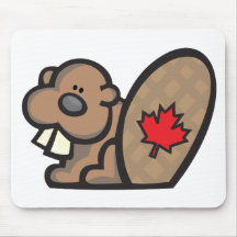 Beaver Canada Mouse Pads