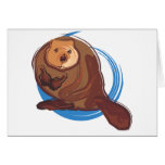 Beaver Greeting Card