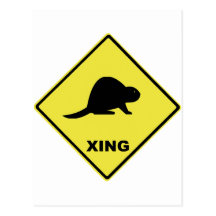 Beaver crossing post cards