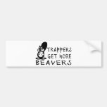BEAVER HUNTING BUMPER STICKERS