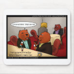 Beaver Networking Funny Gifts Tees & Cards mousepads