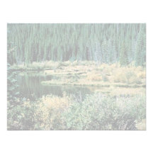 Beaver Pond Personalized Invite
