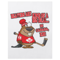 beavers kind of big deal in canada personalized flyer