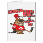 beavers kind of big deal in canada greeting card