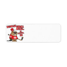 beavers kind of big deal in canada return address label