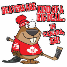 beavers kind of big deal in canada photo cutouts
