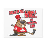 beavers kind of big deal in canada post card