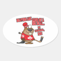 beavers kind of big deal in canada stickers