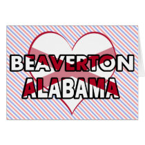 Beaverton, Alabama Greeting Cards