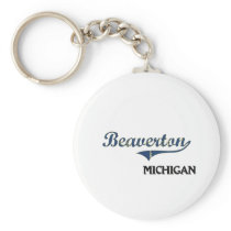 Beaverton Michigan City Classic Keychains