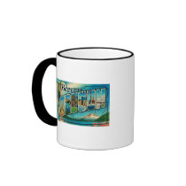 Beaverton, Oregon - Large Letter Scenes Coffee Mug