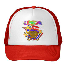 Bébé américain d'Africain de bébé Casquettes De Camionneur