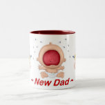 Bébé braillant - nouveau papa tasse à café