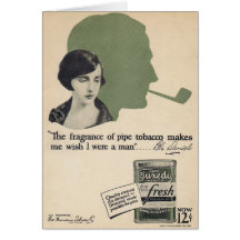 Bebe Daniels Tobacco Advertisement Greeting Card