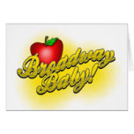 Bébé de Broadway ! Carte