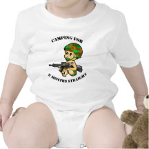 Bébé de camping body pour bébé