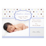 Bébé de faire-part de naissance