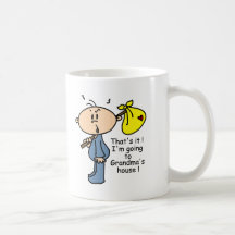 Bébé de la Chambre de la grand-maman (BLEU) Tasse