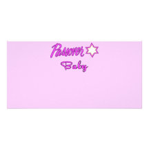Bébé de pâque photocarte customisée