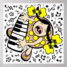 bébé de piano posters