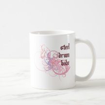 Bébé de tambour métallique tasse à café