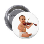Bébé de violon badges avec agrafe