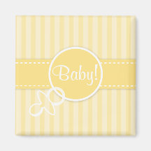 Bébé ! Faire-part (invitation) Aimants
