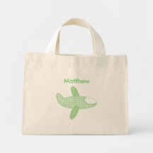 Bébé Fourre-tout Aviateur-Vert Sac Fourre-tout