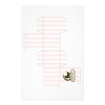 Bébé Gift Box Pink Personalized Stationery