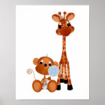 Bébés de jungle d'affiche