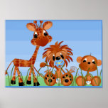 Bébés de jungle d'affiche