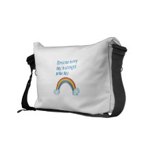 Because every day is Straight Pride day Messenger Bag